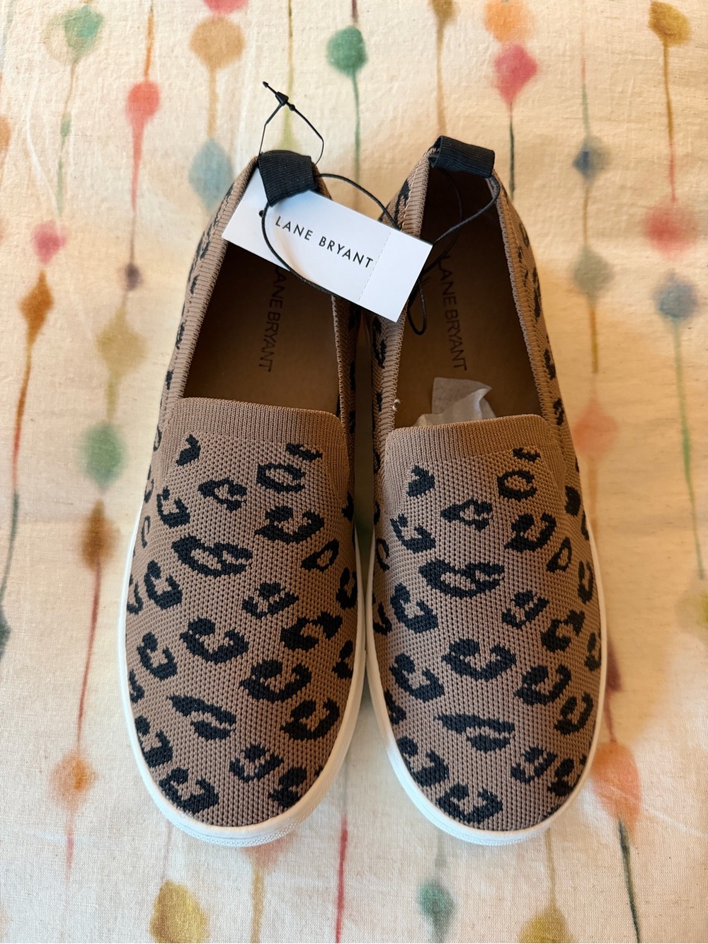NWT Leopard print loafers